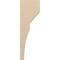 Ekena Millwork 5"W x 10"D x 30"H Thin Monterey Rough Cedar Woodgrain TimberThane Corbel, Primed Tan CORUR05X10X30MONRCPR - alternate 4
